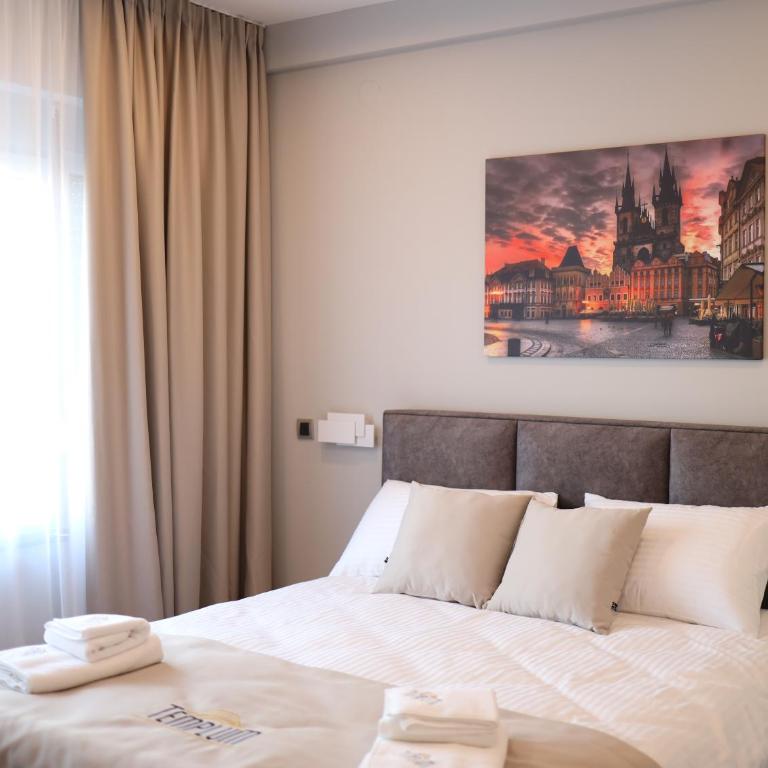 Templum apartments - Slavija square - Deluks Dvokrevetna Soba sa Bračnim Krevetom i Tušem - 5