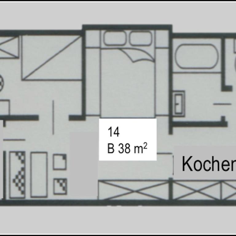 Ferienwohnungen Fiala-Köfer - Apartment mit 1 Schlafzimmer und Balkon - 1
