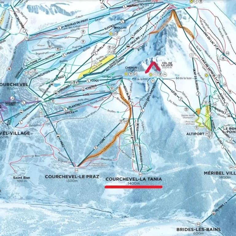 Chalet Courchevel La Tania - 14 personnes - 7 chambres 7 salles de bains - 40 m des pistes - Chalet - 28