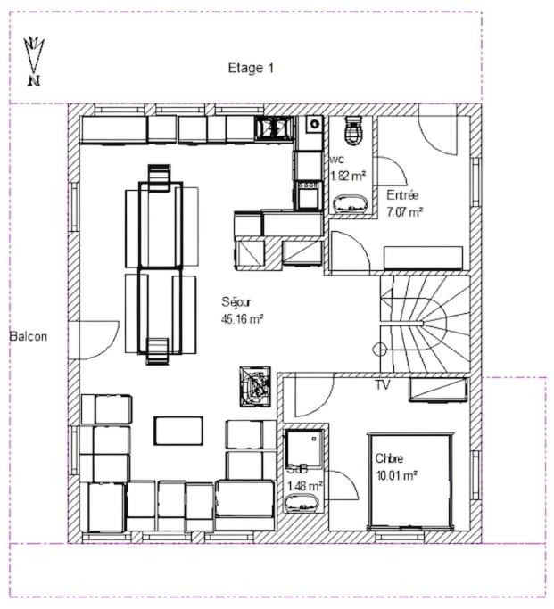 Chalet Courchevel La Tania - 14 personnes - 7 chambres 7 salles de bains - 40 m des pistes - Chalet - 25