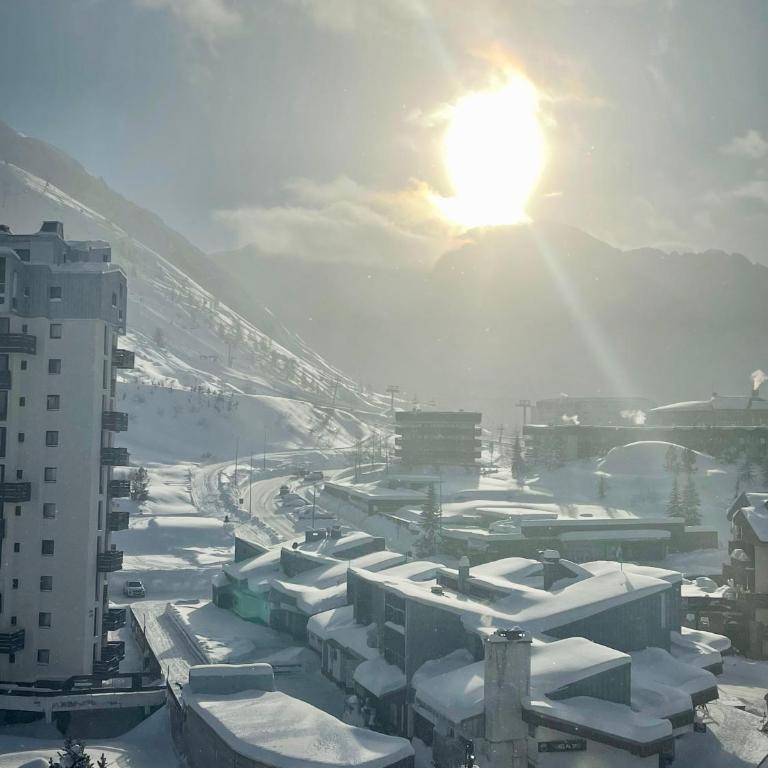 Studio Tignes Le Lavachet - Studio mit Bergblick - 11