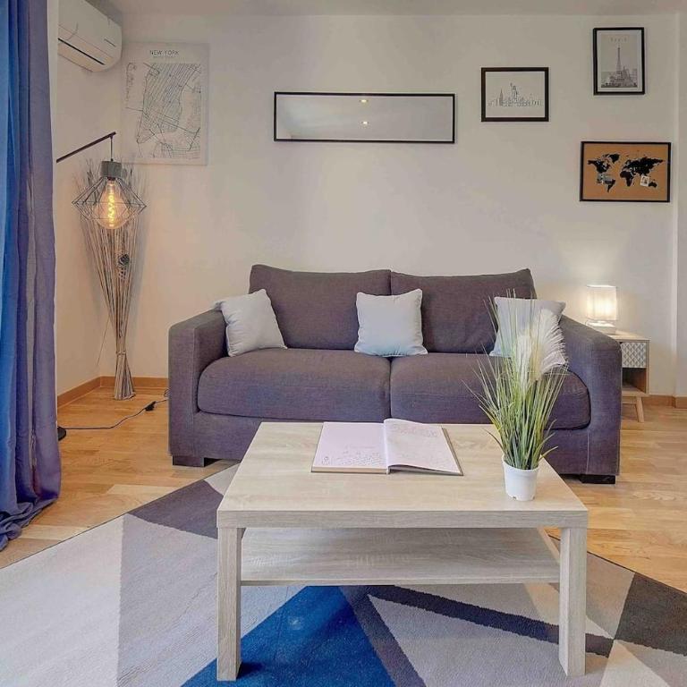 Le Max et Leo - 600m plage - Verrière côte d'Azur - Appartement avec Balcon - 14
