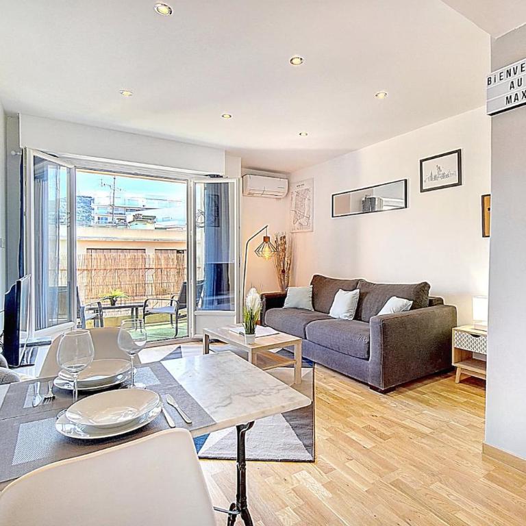 Le Max et Leo - 600m plage - Verrière côte d'Azur - Appartement avec Balcon - 18