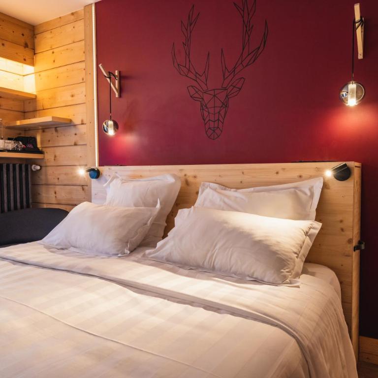 Chalet-Hôtel La Marmotte, La Tapiaz & SPA, The Originals Relais - Chambre Double - 2