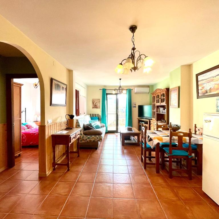 Apartamentos Axarquia , Frigiliana, terraza privada con vistas a la montaña rio y al mar - Apartamento de 1 dormitorio - 44