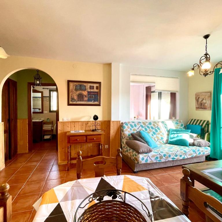 Apartamentos Axarquia , Frigiliana, terraza privada con vistas a la montaña rio y al mar - Apartamento de 1 dormitorio - 52