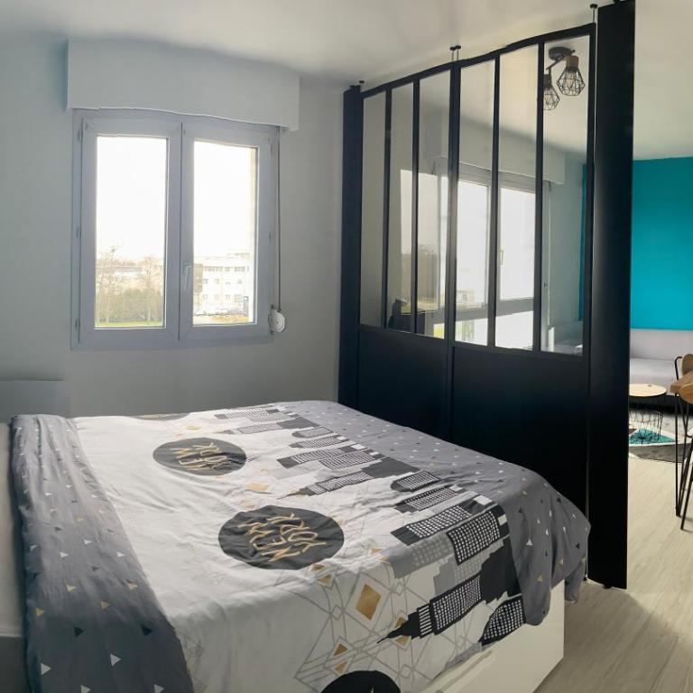 Grand Studio Lumineux Caen Memorial - Appartement 1 Chambre - 16