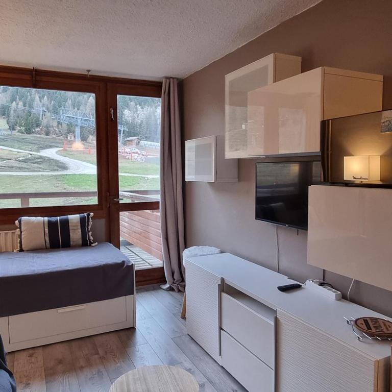 Studio chaleureux, vue pistes - 3 pers. - Studio - 1