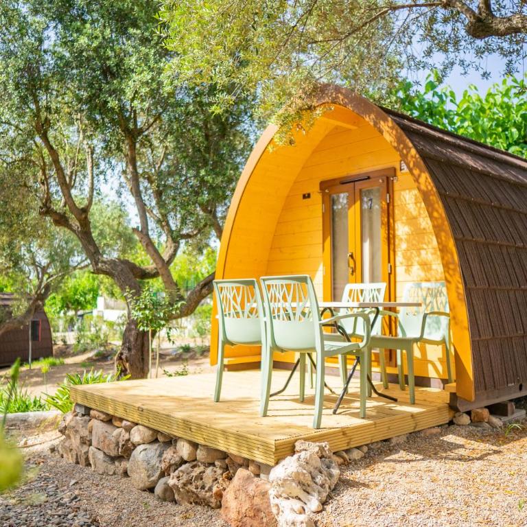 Camping Cambrils Caban - Bungalow de un dormitorio - 1