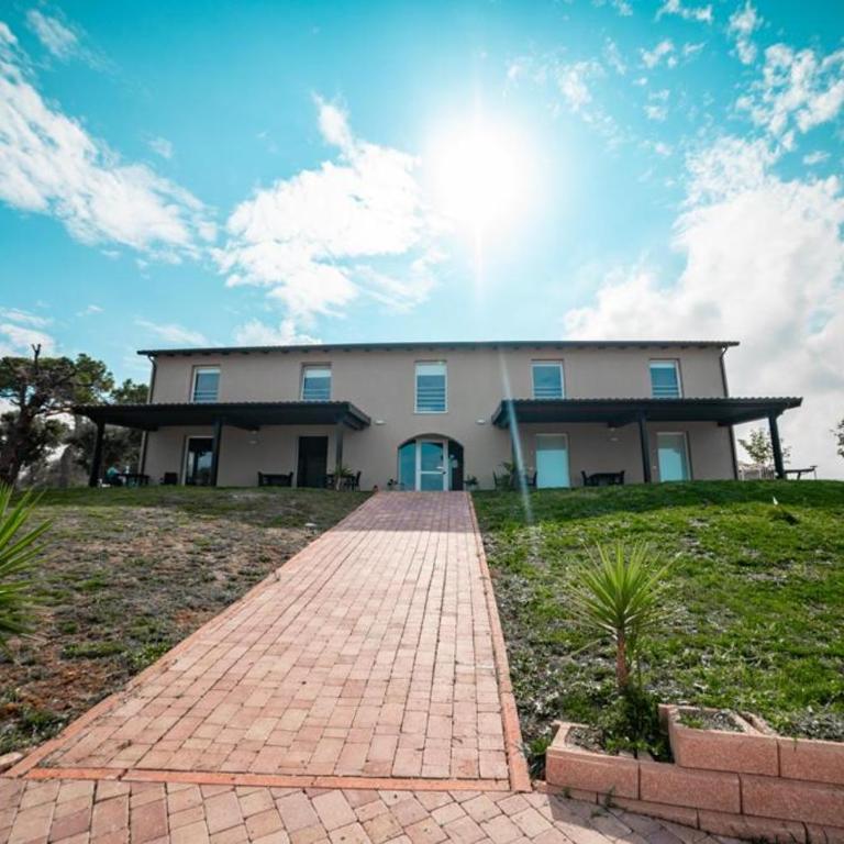 Agriturismo Il Colle Dei Lecci - Camera Deluxe Matrimoniale con Vista Mare - 2