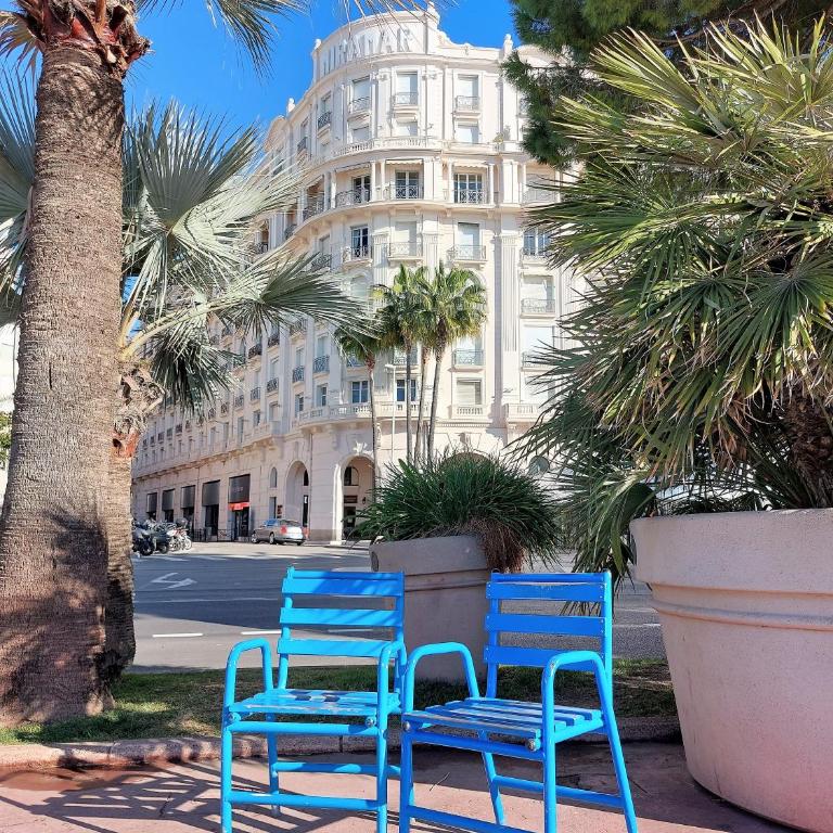 Palais Miramar - Cannes Croisette - Across the Beach - Next to Carlton Hotel - Estudio Deluxe con cama grande - 2