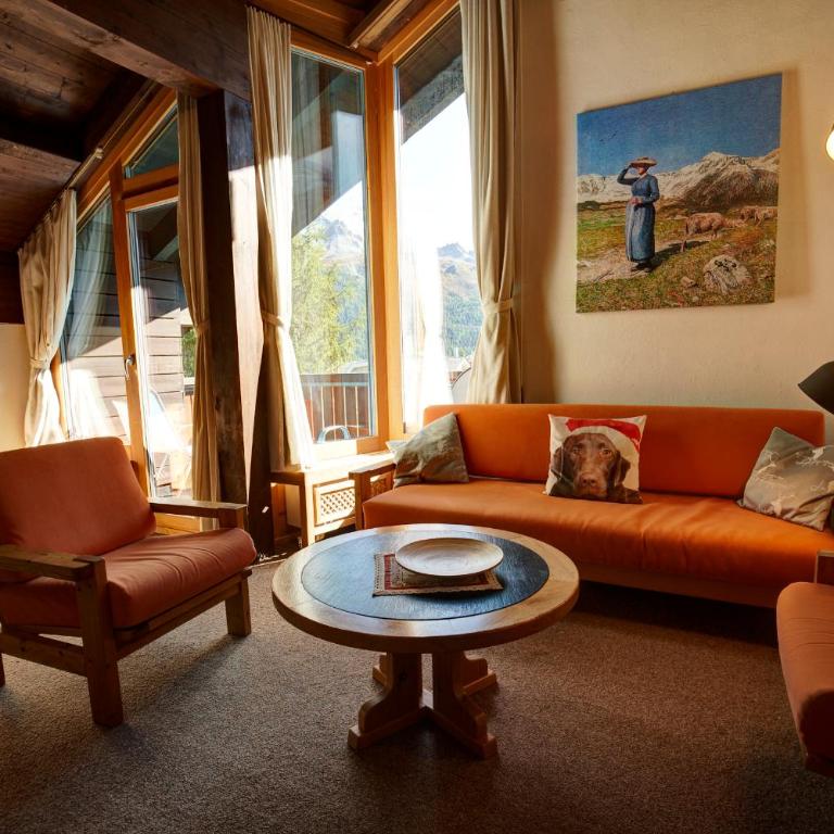 Chesa Munteratsch 1 1 2-Zimmerwohnung 609 Typ D - Apartment mit Blick auf die Berge - 7