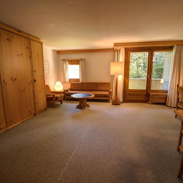Chesa Munteratsch 1-Zimmerwohnung 206 Typ B - Apartment mit Blick auf die Berge - 6