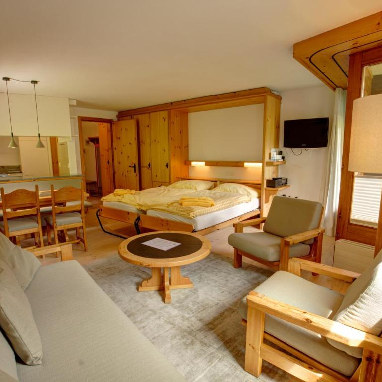 Chesa Munteratsch 2-Zimmerwohnung 410 Typ E - Apartment mit Blick auf die Berge - 5
