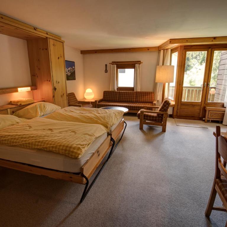 Chesa Munteratsch 1 1 2-Zimmerwohnung 509 Typ D - Apartment mit Blick auf die Berge - 9