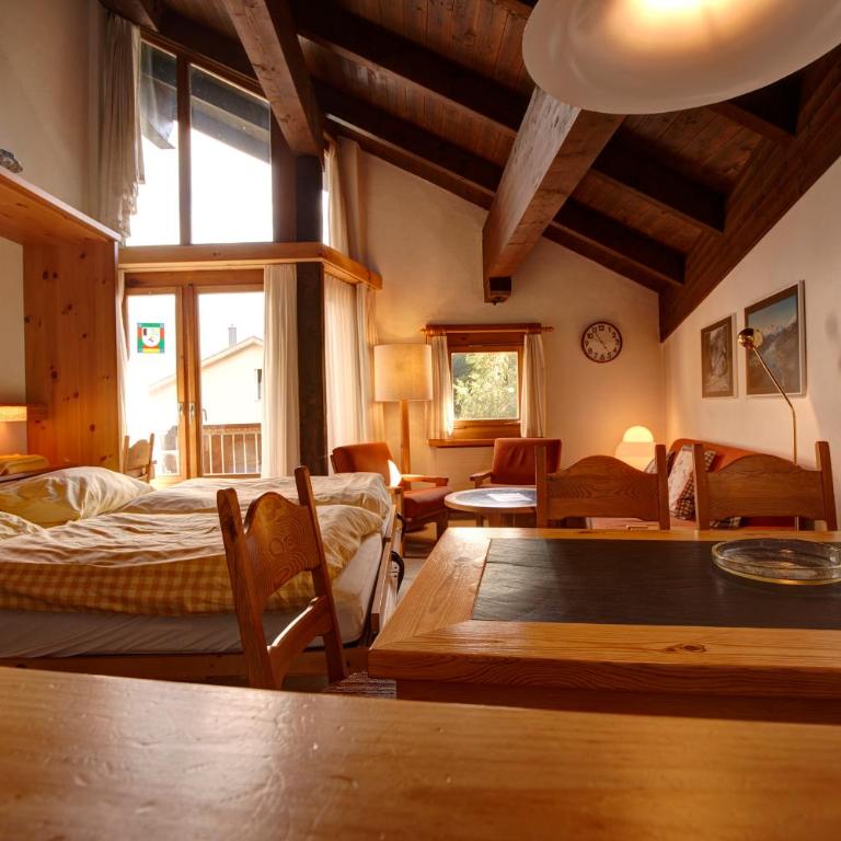 Chesa Munteratsch 2-Zimmerwohnung 610 Typ E - Apartment mit Blick auf die Berge - 5