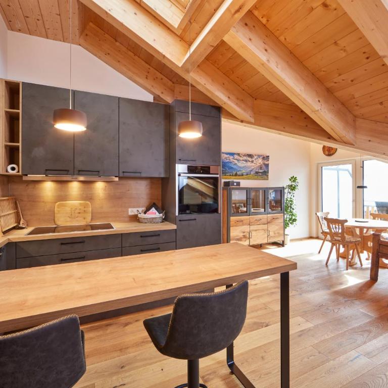 Chalet Wild - Apartment mit Blick auf die Berge - 8