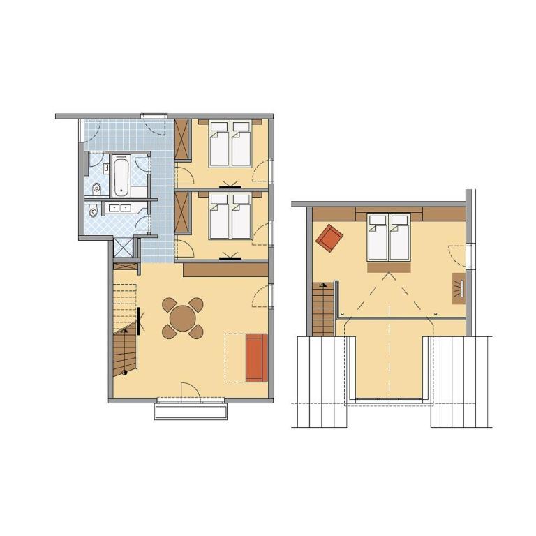 Aparthotel DIE SONNE - Deluxe Apartment mit 3 Schlafzimmern - 2