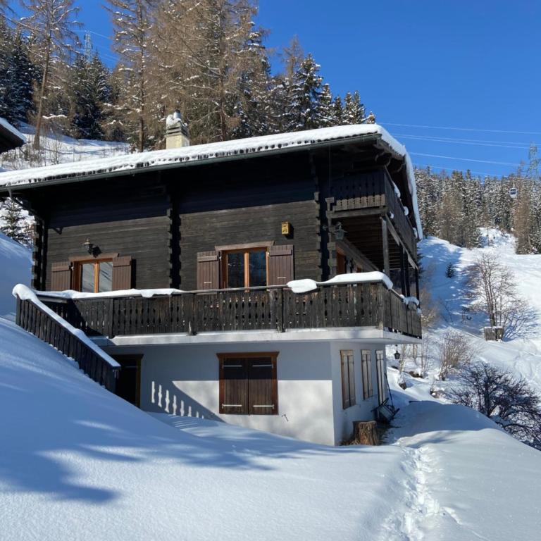 LA TZOUMAZ - VERBIER 4 Vallées - Grand Chalet 5 chambres, Ski IN/OUT, Sauna - Chalet - 3