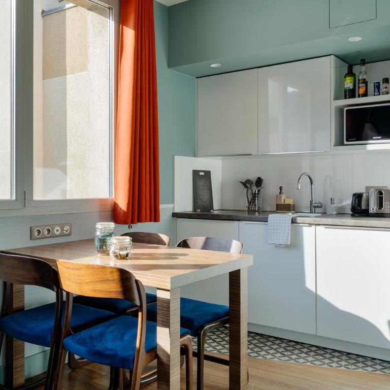 Edgar Suites Expo Paris Porte de Versailles - Apartamento de 1 dormitorio acogedor con vistas al patio - 9