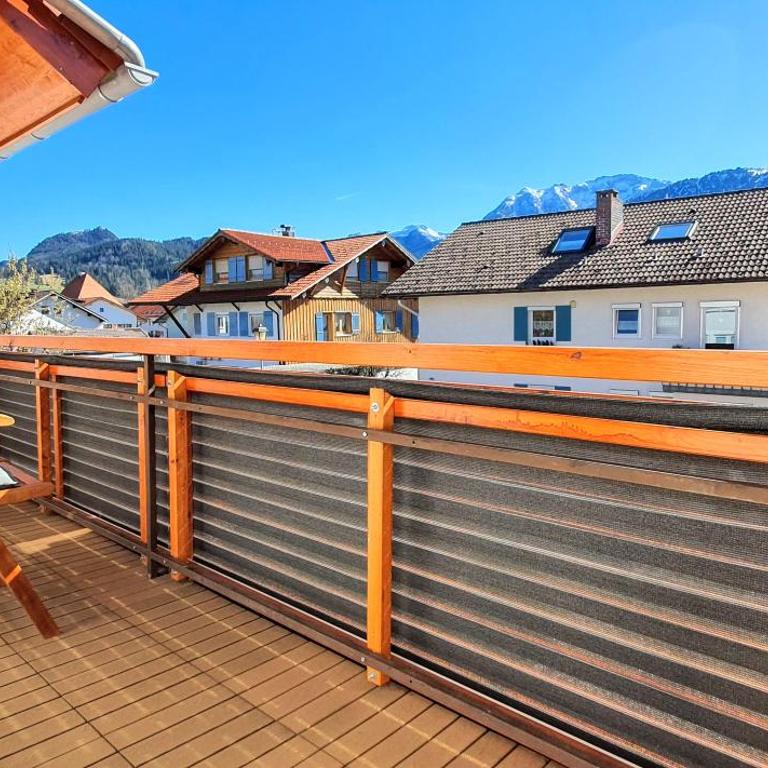 Aggenstein - Helles Studio mit Südbalkon und traumhaftem Bergpanorama in Pfronten Mitte - Studio-Apartment - 11