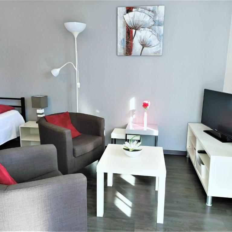 T1 lumineux avec terrasse et parking privé à Aix-les-Bains - FR-1-555-70 - Studio - 3