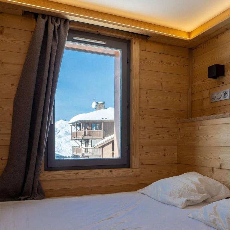 Appartement moderne à Val Thorens - 4 pers - 1 chambre, 1 cabine, skis aux pieds, balcon - FR-1-637-30 - Apartment (4 Adults) - 3