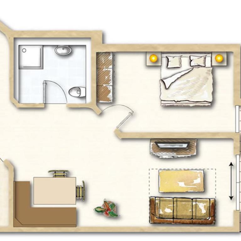 Gästehaus Wechs - inklusive Hindelang PLUS - Apartment mit 1 Schlafzimmer - 6
