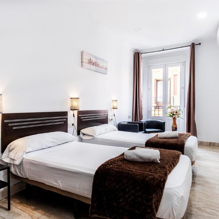 Hostal Rincón de Sol - Centro Madrid - Self Checkin - Twin Room with City View - 1