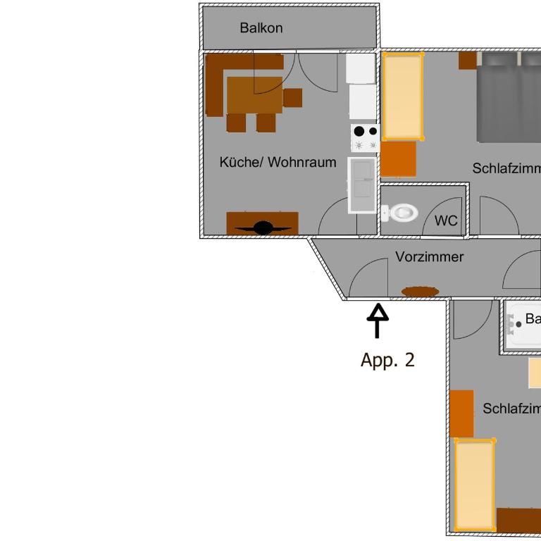 Forsterhof - Apartment mit 2 Schlafzimmern - 8
