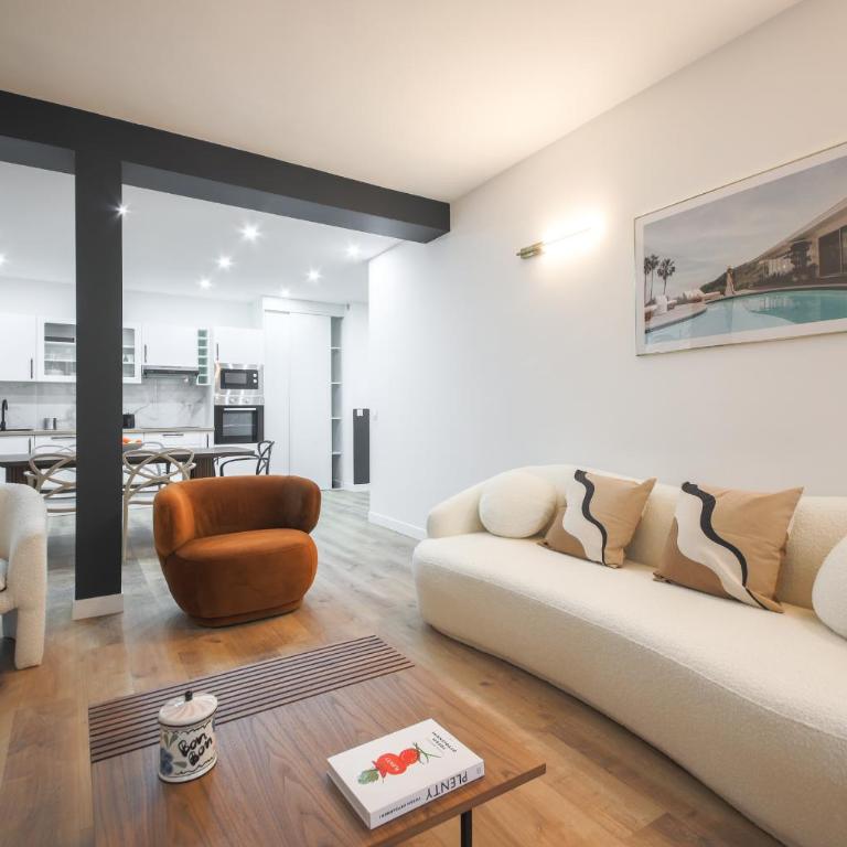 1#Appart 4Pers#2 Chambres#Commerce#FullEquipped#AC - Apartamento de 2 dormitorios - 4