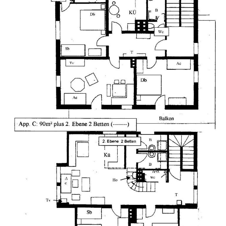 Forest Home Untertal - Apartment - auf 2 Etagen - 14