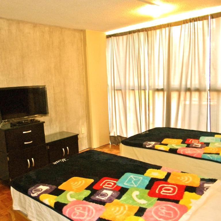 B&B México Roma Norte - Club Twin Room with Shared Bathroom - 2