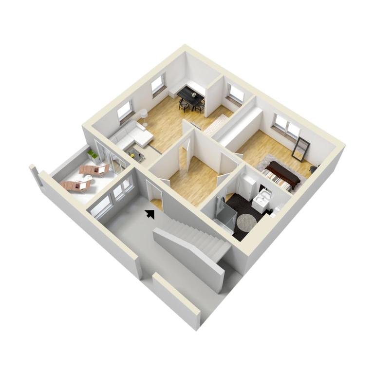 Beim Straußer - Apartment mit Balkon - 12