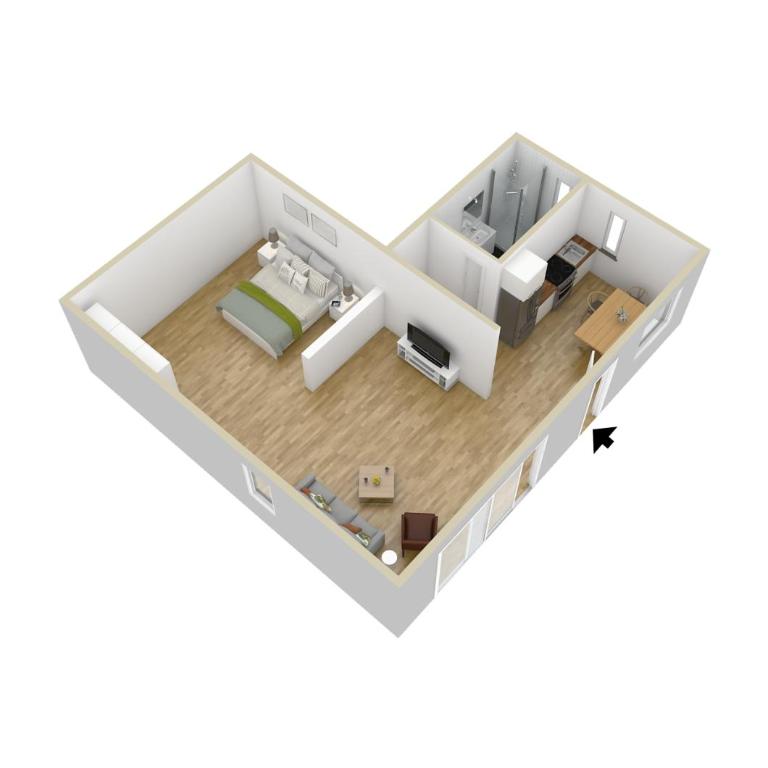 Bergblick - Apartment mit Terrasse - 13