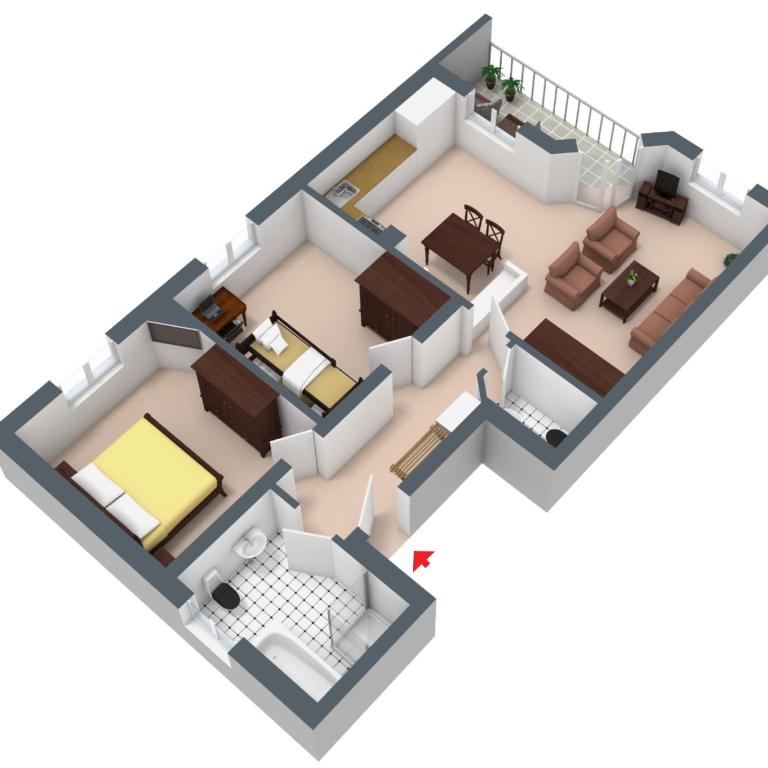 Ferienwohnung Romi - Apartment mit Blick auf die Berge - 13