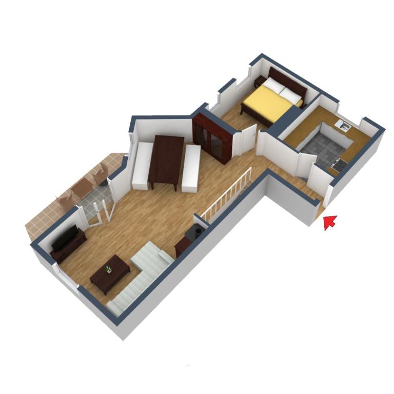 Ferienanlage Neuschwansteinblick Ferienwohnung 121 - Apartment mit Blick auf die Berge - 9