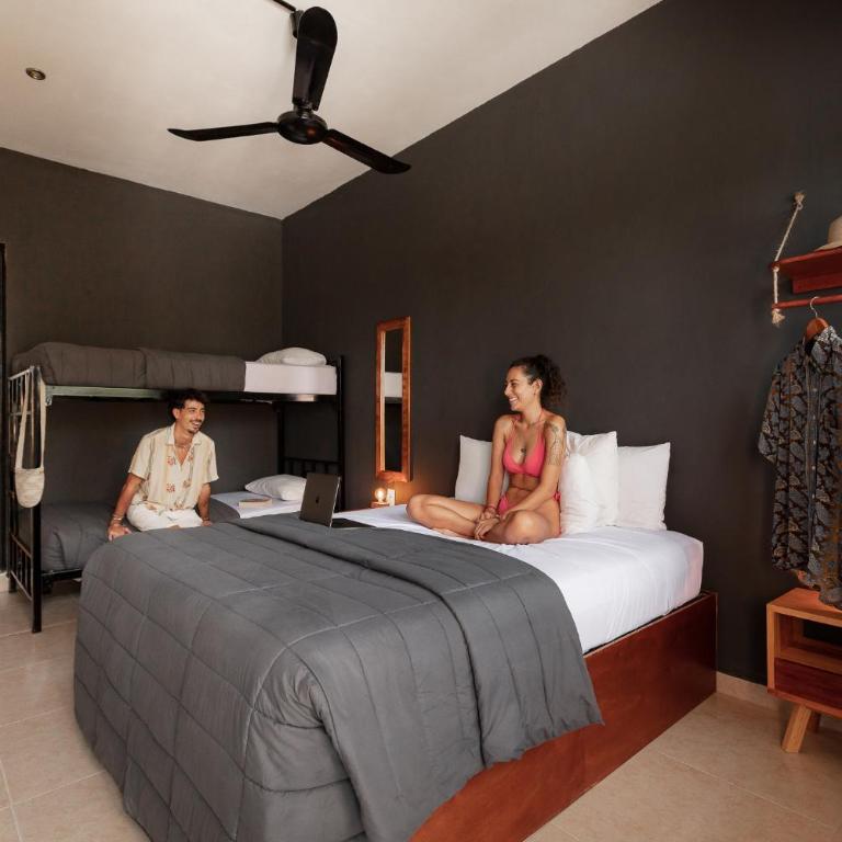 Che Holbox Hostel & Bar Adults Only - Chambre Triple Supérieure - 2