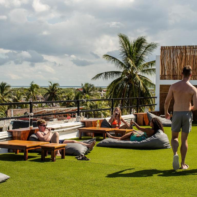 Che Holbox Hostel & Bar Adults Only - Habitación Doble Deluxe - 5