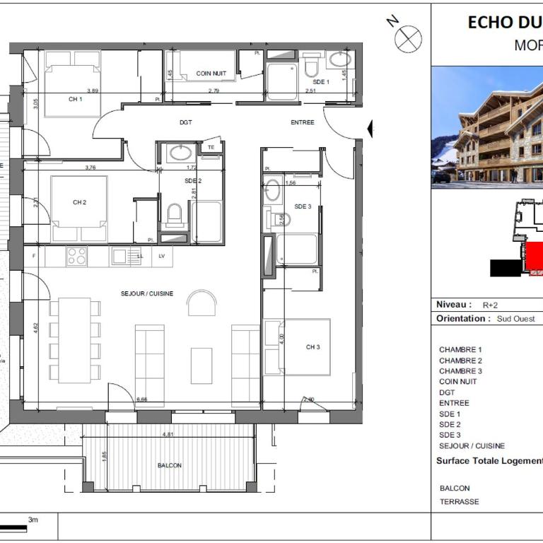 Echo du Pleney A204 - Appartement - 12