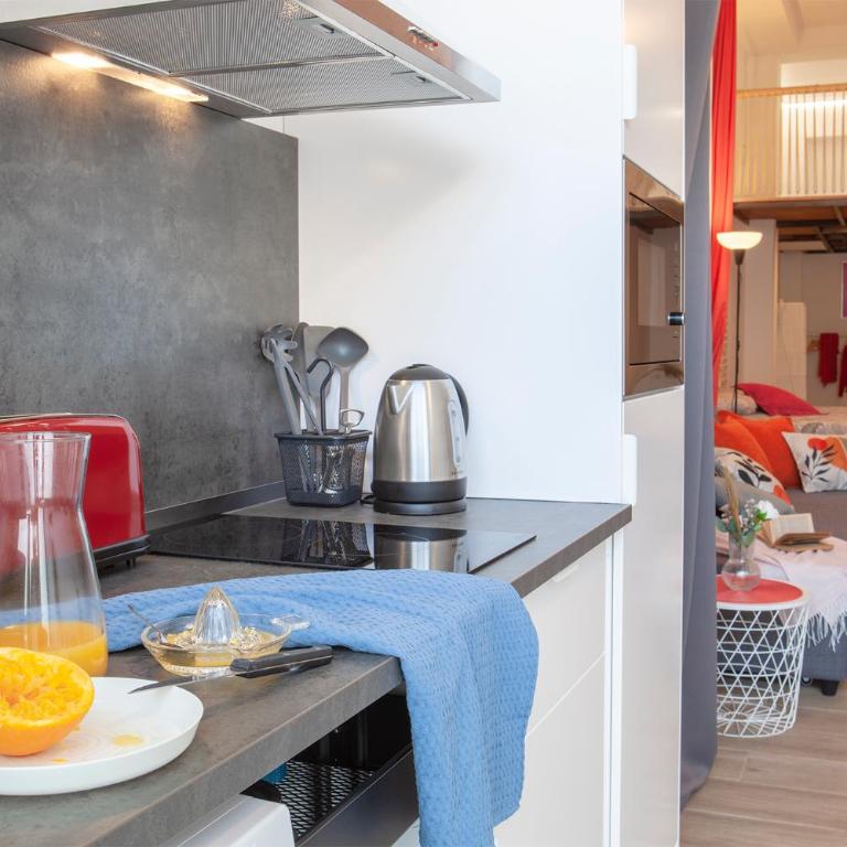 NB - Cozy loft steps from City of Arts & Sciences - One-Bedroom Apartment - 8