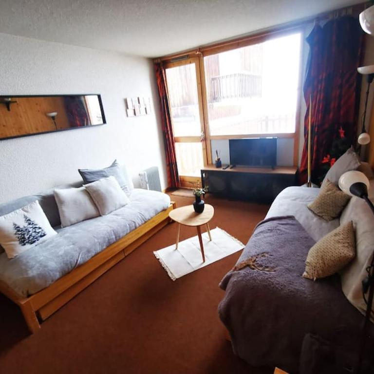 Appartement ski au pied 5-6 personnes La plagne tarentaise - Appartement 1 Chambre - 11