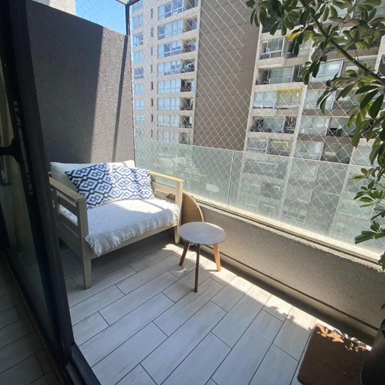Departamento en Ñuñoa, excelente ubicación, frente metro y a pasos del barrio italia - Apartamento de 1 dormitorio - 20