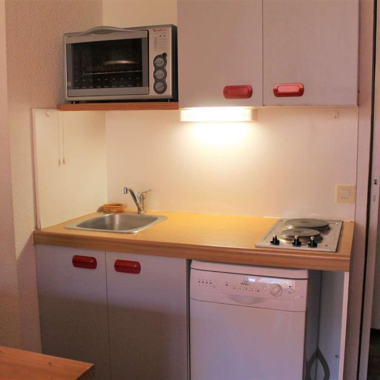 Studio cosy à Vars Sainte Marie, 4 couchages, balcon sud, à 300m des pistes et commerces - FR-1-330B-202 - Apartment - 7