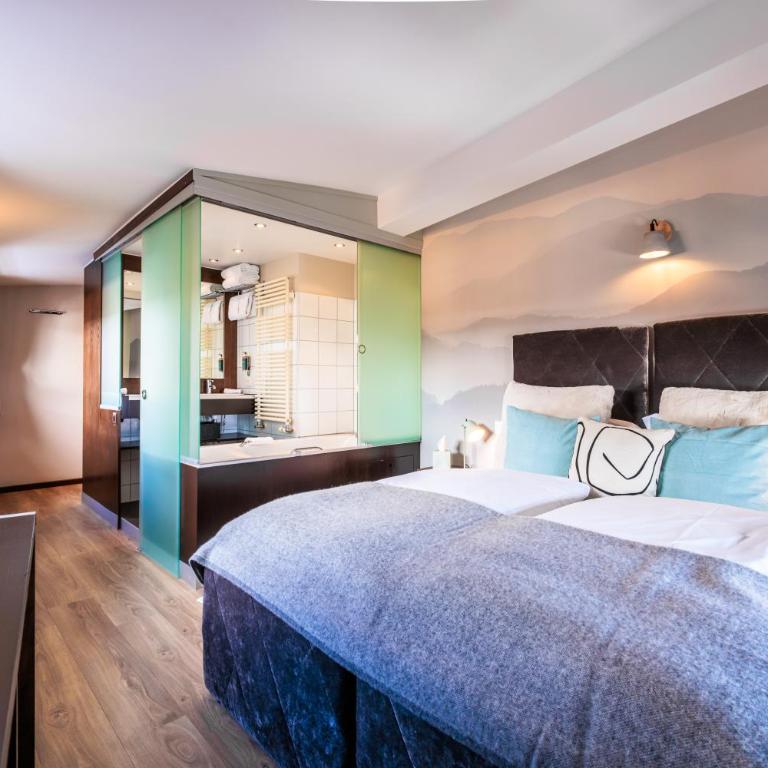 No 8 Bed & Bar - Chambre Lits Jumeaux - Vue sur Montagne - 4