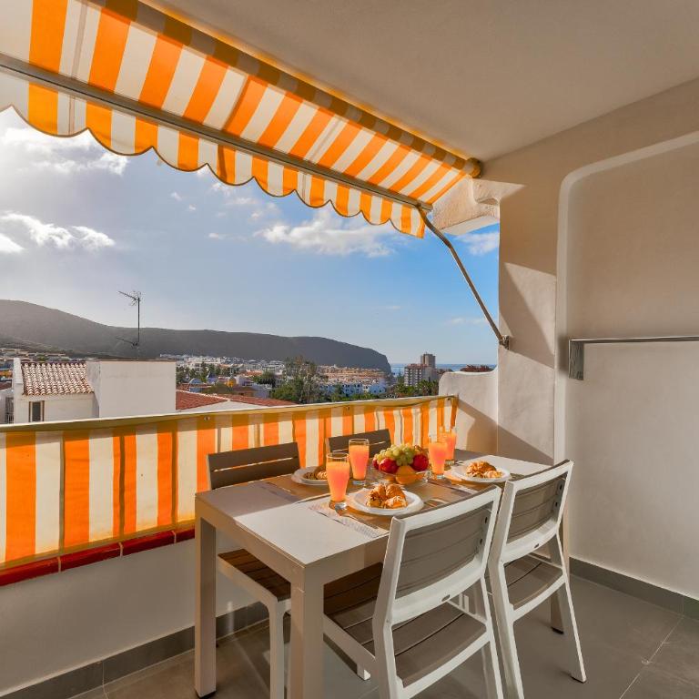 LosCristianos Luxury AirCon Sunny Aptm Sea View - Apartamento de 1 dormitorio - 9