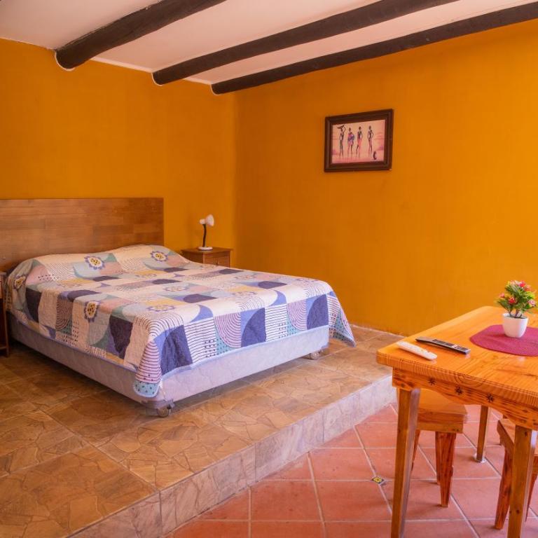 cabañas laguna de zapallar maitencillo - Estudio con 1 cama grande - 9