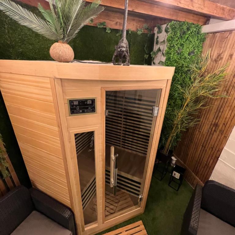 SPA de charme 6 pers avec Jacuzzi & Sauna privatifs au coeur de ville - Esprit Coco - Superior Apartment mit Sauna - 28