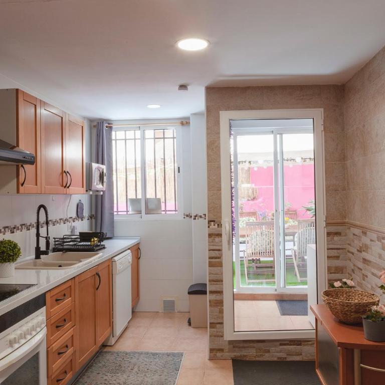 Artsy Large Getaway - 2 Bedroom w HUGE patio - Great for families and Digital Nomads - Two-Bedroom Apartment - 13