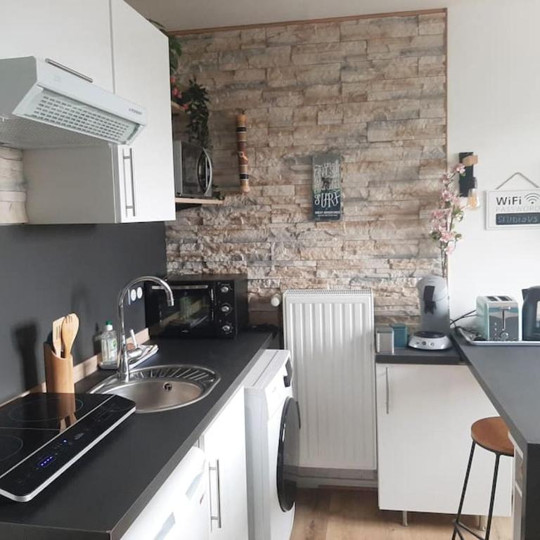 Songe Tropical-InvIRI. Studio CHU. Parking Aisé. - Appartement 1 Chambre - 3